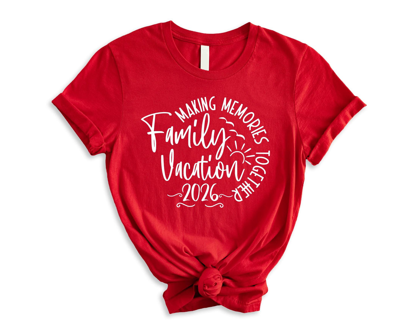 Family Vacation 2026 Shirts, Family Holiday Tshirt, Beach Squad Shirts, Travel Shirt, Summer Tee, Family Vacay Tshirt, Summer Vacation Tee
