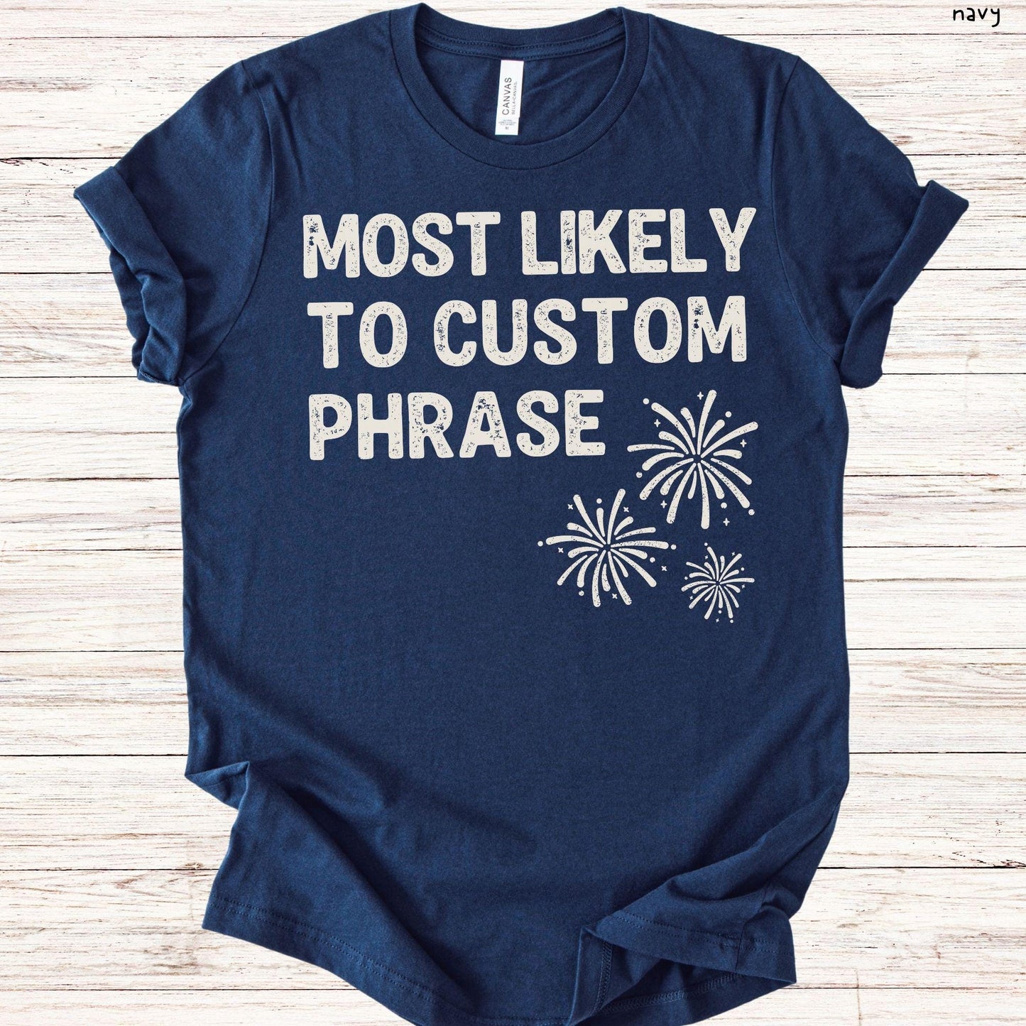 Family 4th of July Most Likely To Shirts, Matching USA 250th Anniversary Tee, Custom Fourth of July Independence Day Patriotic Group T-Shirt