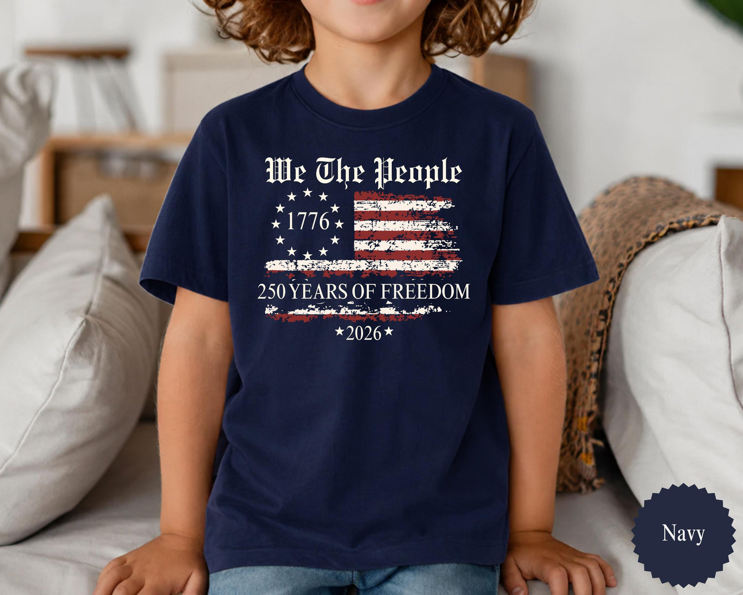 America 250 Patriotic Family Shirts | We The People 1776 Tee | Fourth Of July Matching Outfits