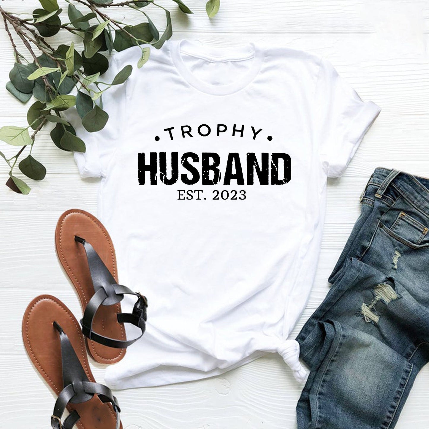Trophy Husband Shirt | Funny Gift From Wife | Sarcastic Anniversary Present For Husband