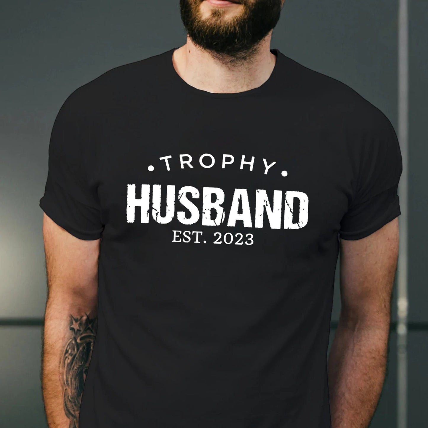 Trophy Husband Shirt | Funny Gift From Wife | Sarcastic Anniversary Present For Husband