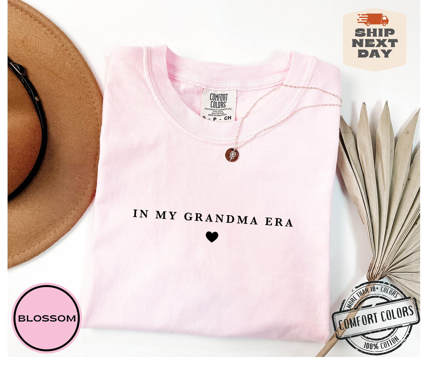 In My Grandma Era Shirt Comfort Colors®, New Grandma Gift, Nana sweatshirt, Pregnancy Announcement, Mimi Shirt, Abuela Gift Idea, Granny Tee