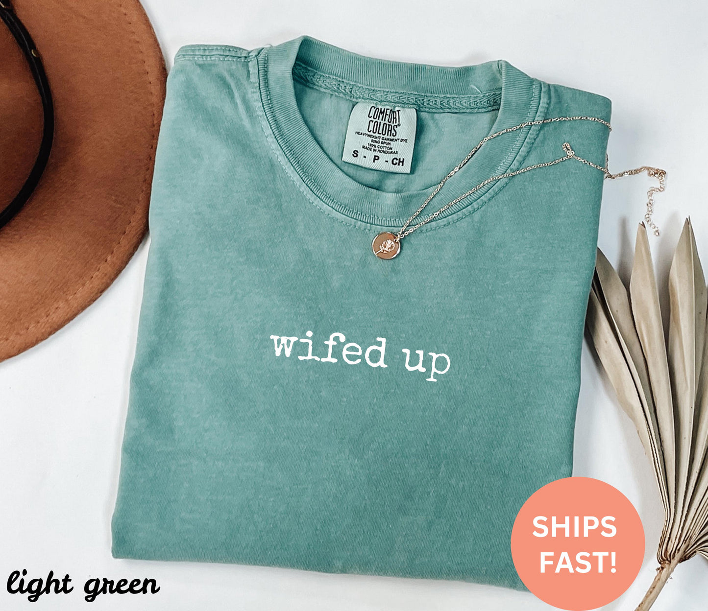 Comfort Colors Wifed Up Shirt | Newlywed Married Life Tee | Wedding Gift For Wife