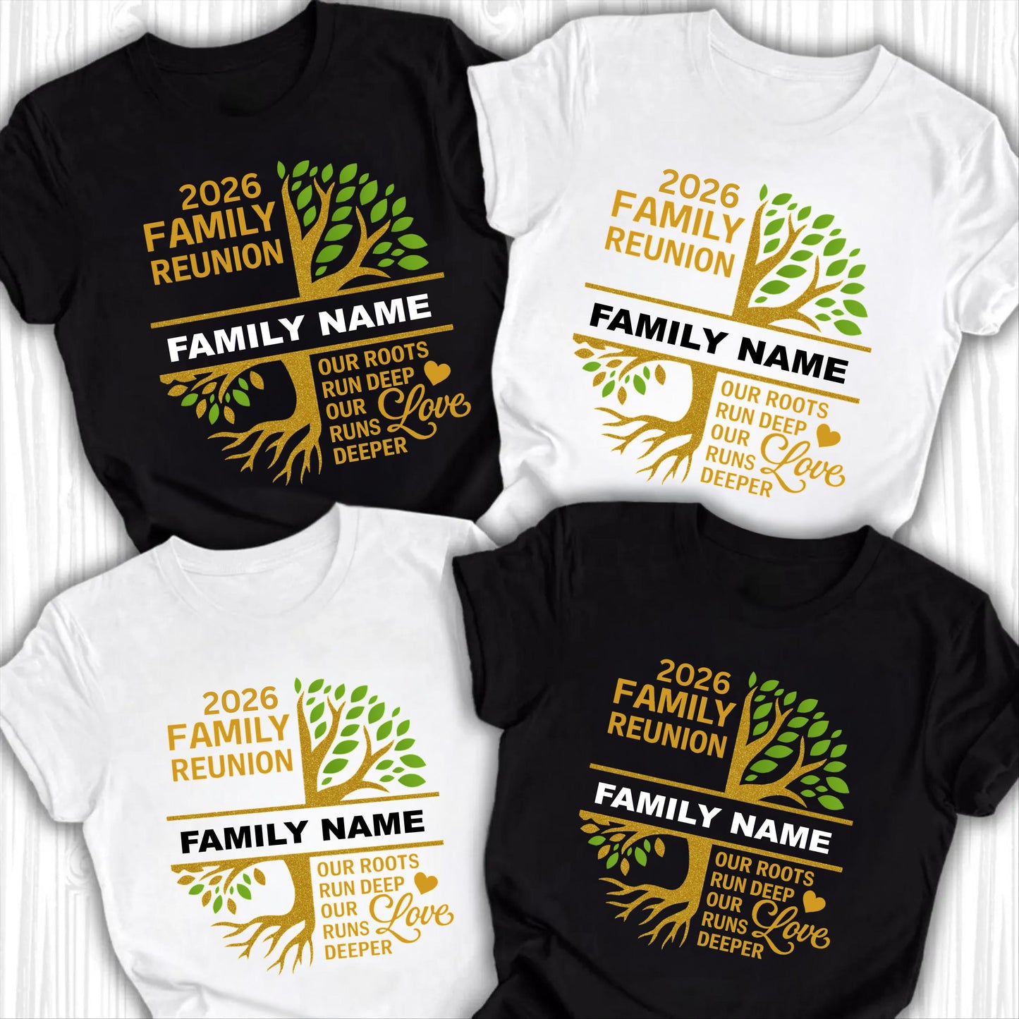 Family Reunion Shirt 2026, Personalized Family Name Tree Design Shirt, Matching Family Reunion Tee for Large Family Gathering