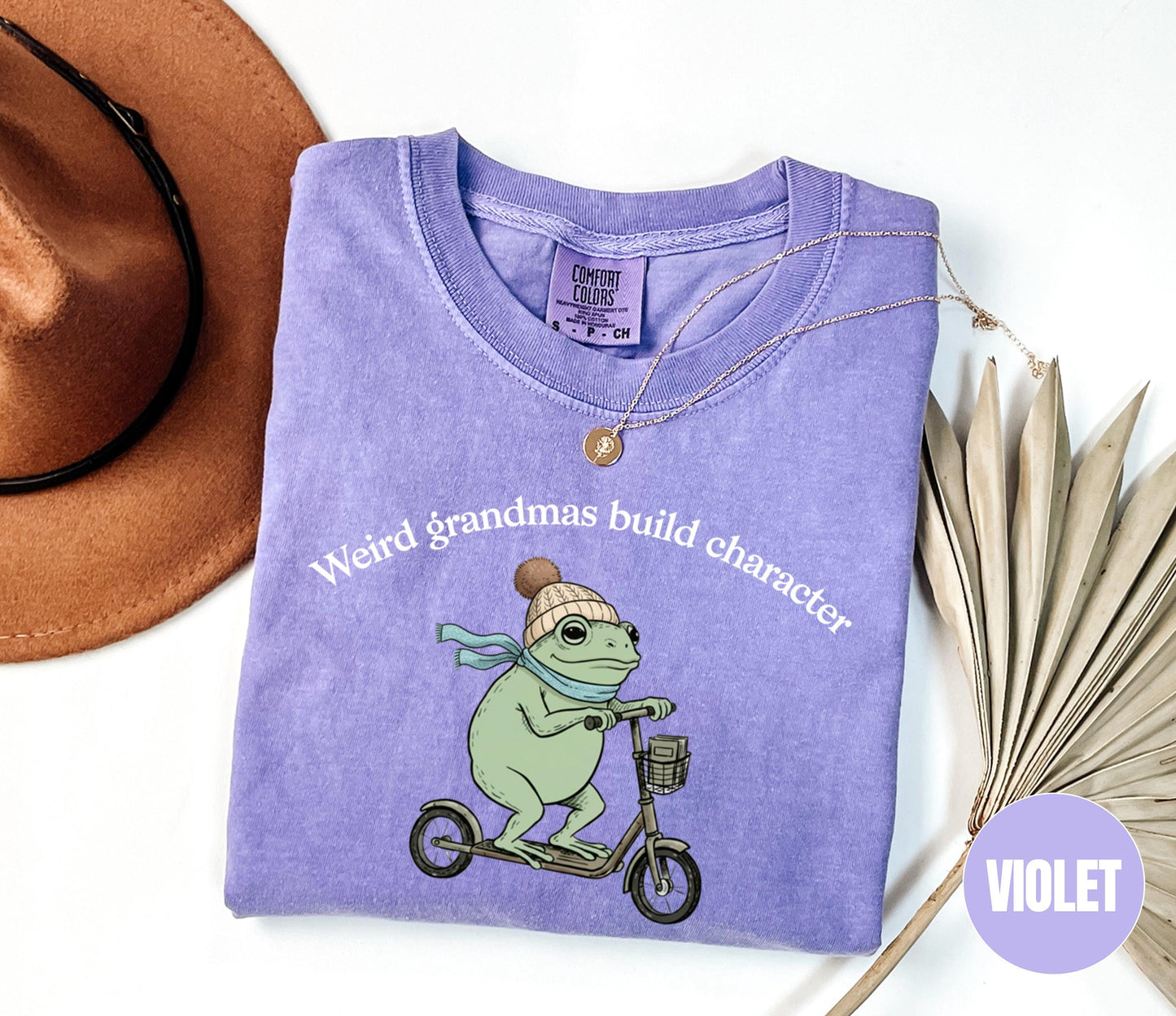 Funny Grandma Tee, Mother's Day Gift for Grandma, Grandma Birthday Outfit, Cool Grandma Quote, Comfort Colors Funny Frog Best Nana Shirt