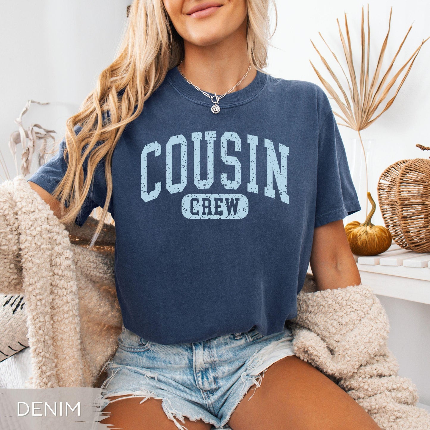 Cousin Crew Shirts: Comfort Colors Matching Family Reunion Tshirts, Cousins Vacation Tees, Baby, Toddler, Youth, & Adult, New Cousin Shirts