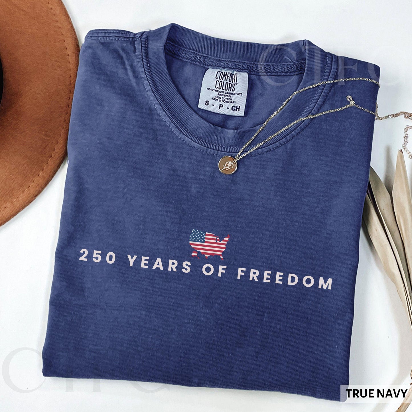 250 Years Of Freedom USA Anniversary Shirt | American 250 Merchandise | 4th Of July Graphic Tee