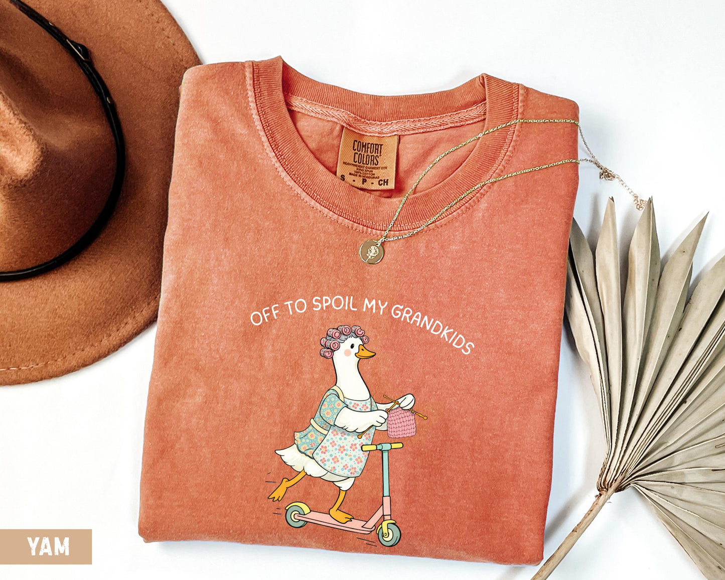 Comfort Colors® Off to spoil my grandkids Shirt, funny grandma shirts, Silly Goose Shirt, Funny Goose Tee, mother grandma gift