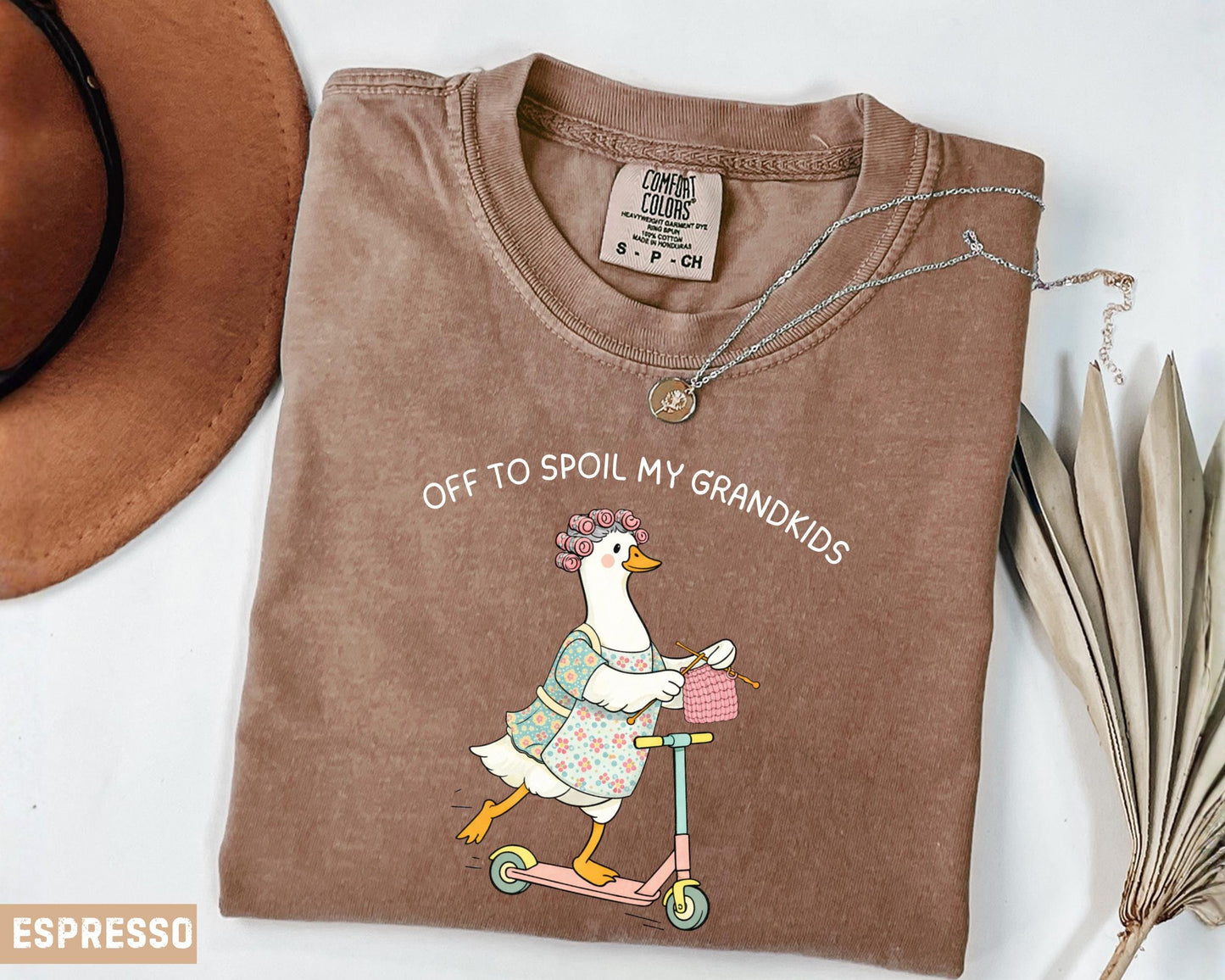 Comfort Colors® Off to spoil my grandkids Shirt, funny grandma shirts, Silly Goose Shirt, Funny Goose Tee, mother grandma gift