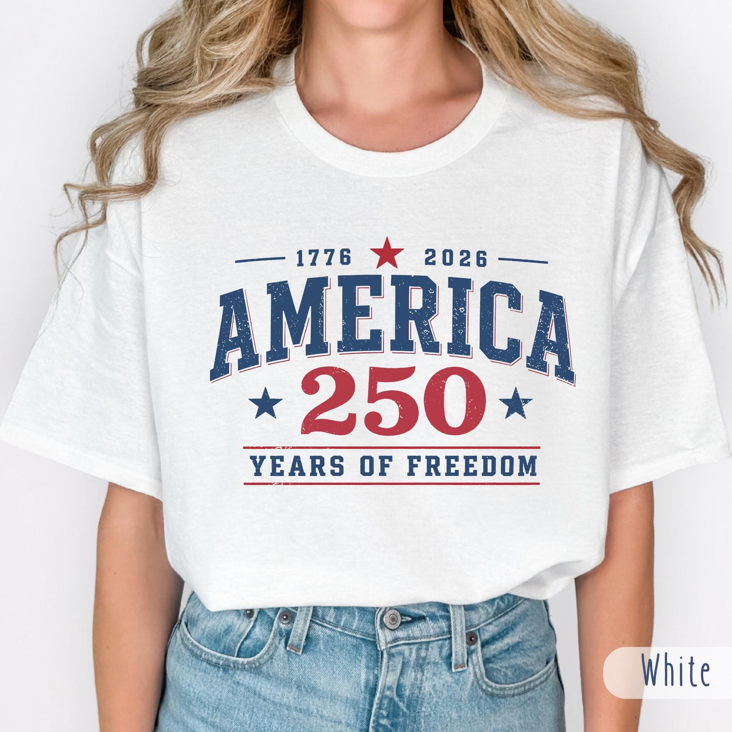 250th Anniversary Shirt | Family 4th Of July Squad Crew Tees | 250 Years Of Freedom Apparel