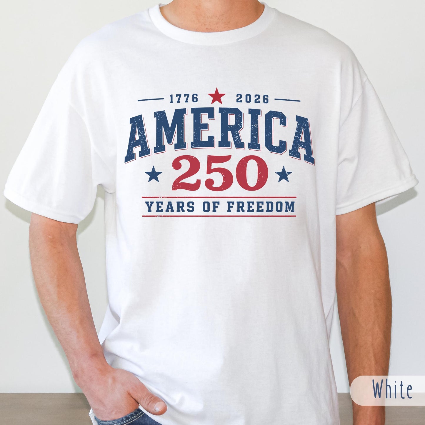 250th Anniversary Shirt | Family 4th Of July Squad Crew Tees | 250 Years Of Freedom Apparel