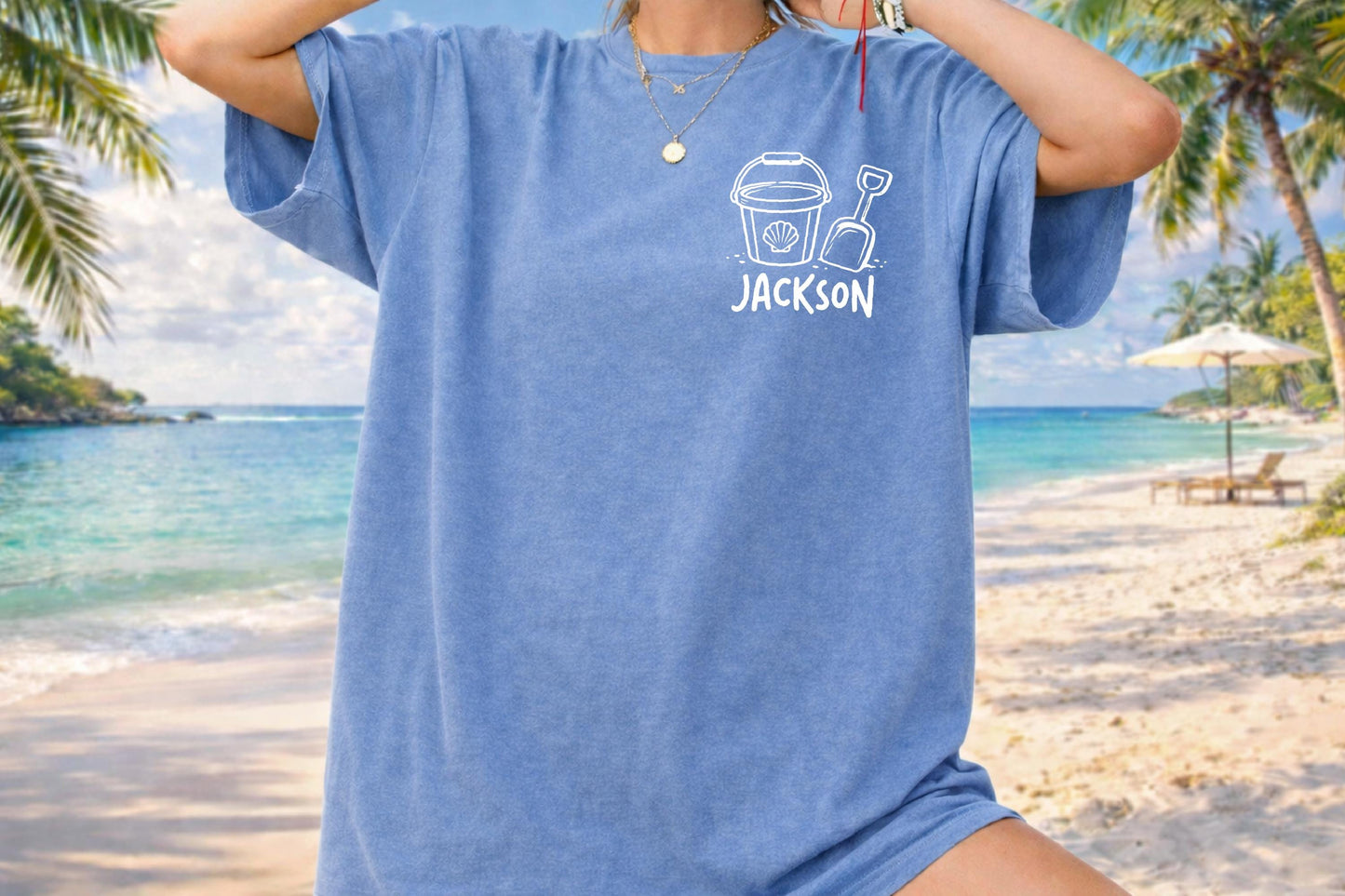 Custom Beach Vacation Group Shirt, Personalized Beach Crew Shirt, Family Trip Summer Vacation Tee, Vacay Family Beach Tees, Summer Shirt