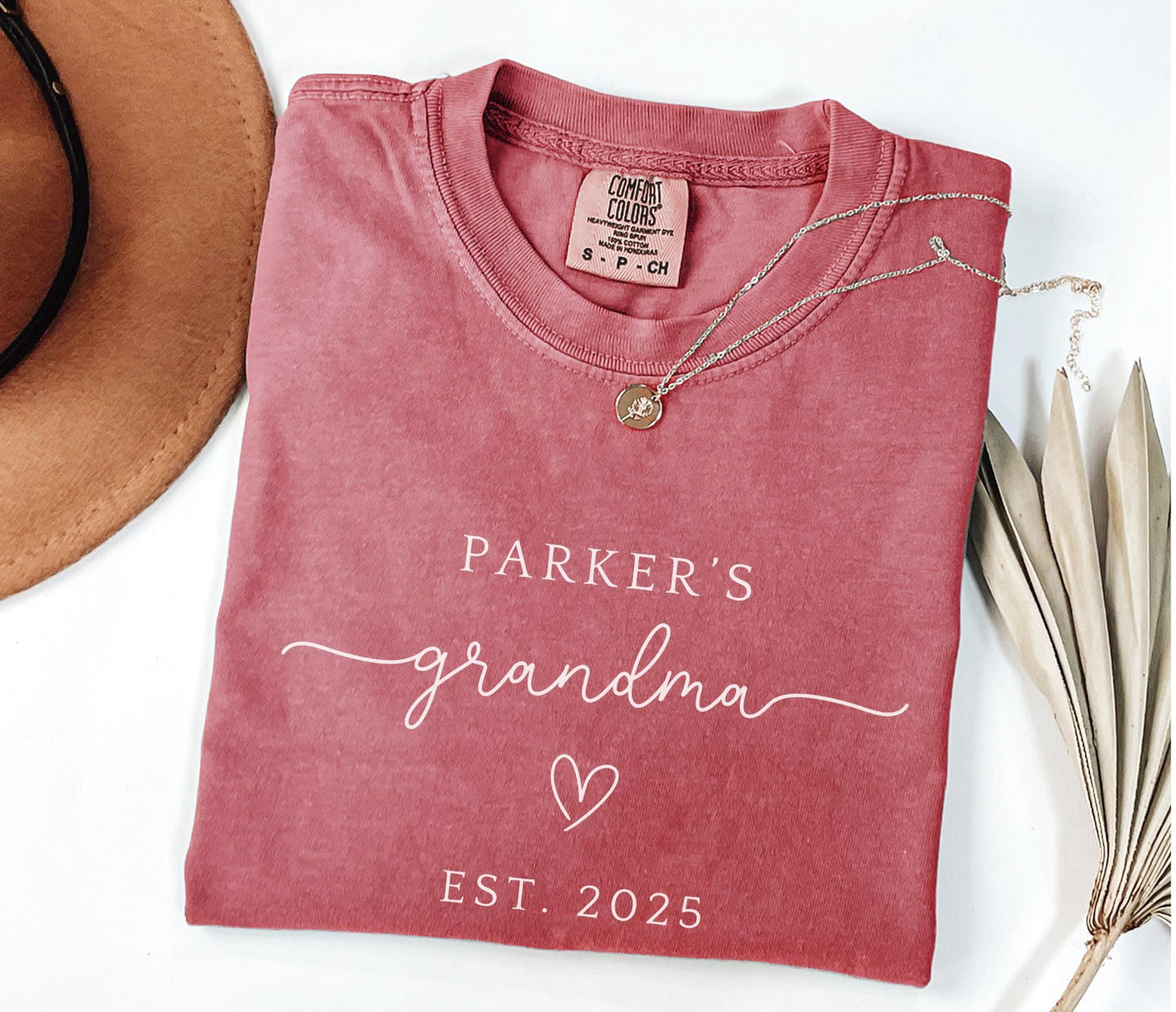 Custom Grandma Shirt Personalized New Grandma shirt Grandma Comfort Colors Shirt for Grandma est shirt Grandmother Gift for Grandma Gift