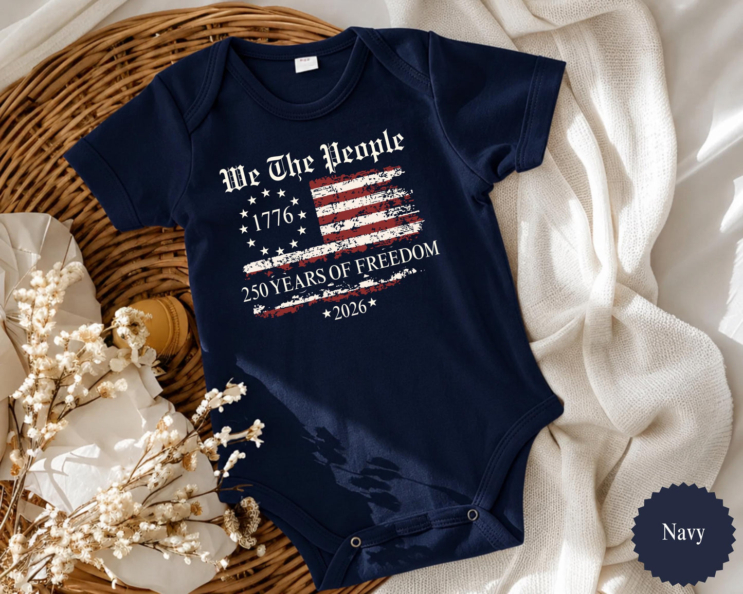 America 250 Patriotic Family Shirts | We The People 1776 Tee | Fourth Of July Matching Outfits