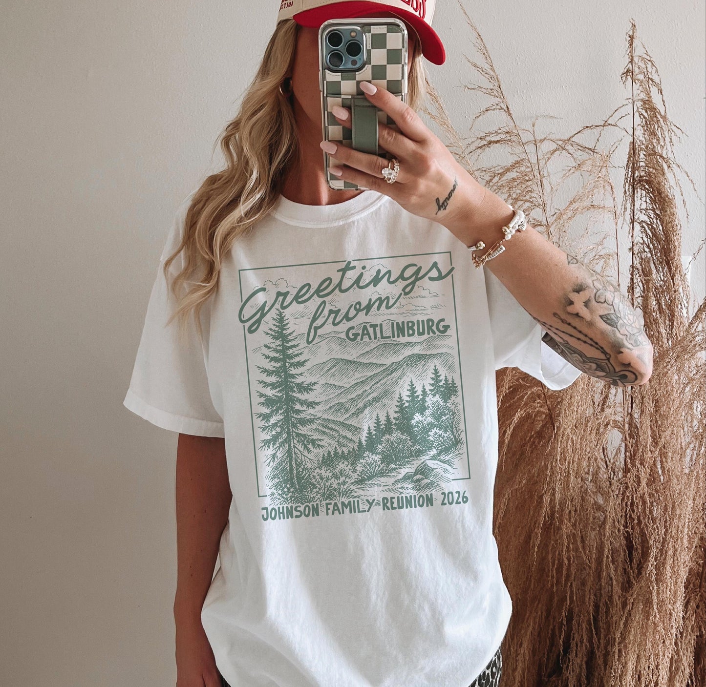Custom Family Reunion Shirt, Matching Family Cabin Trip Shirts, Reunion Trip Shirt, Family Matching Mountain Vacation Tee