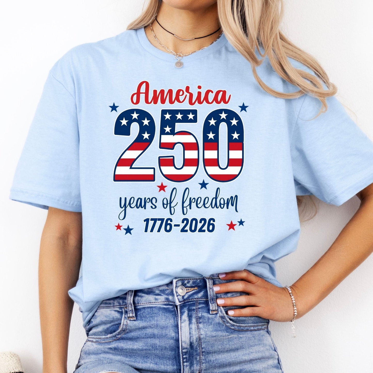 250th Anniversary USA Family Shirt | 1776 2026 Patriotic Tee | 250 Years Of Freedom Independence Day Gift