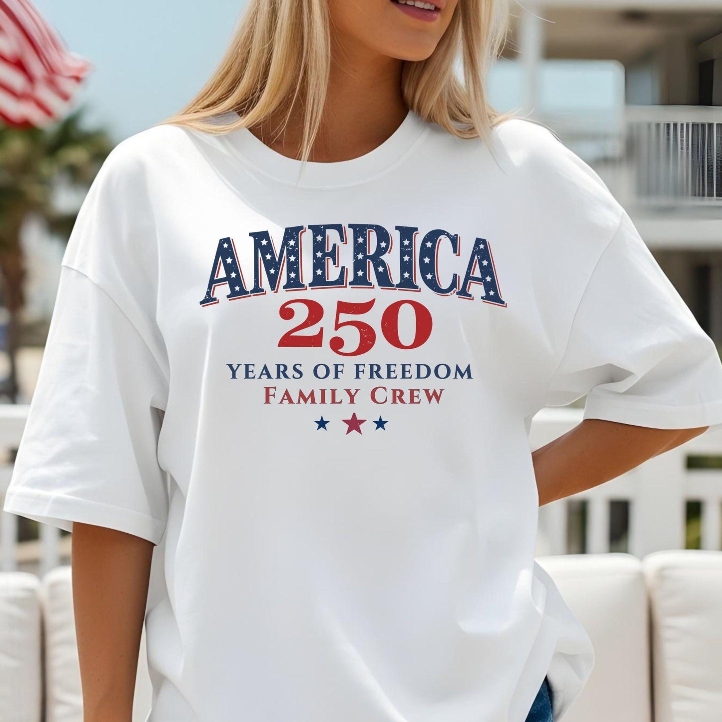 America 250 Matching Family Shirts | USA 250 Anniversary Outfits | Patriotic Fourth Of July Tee