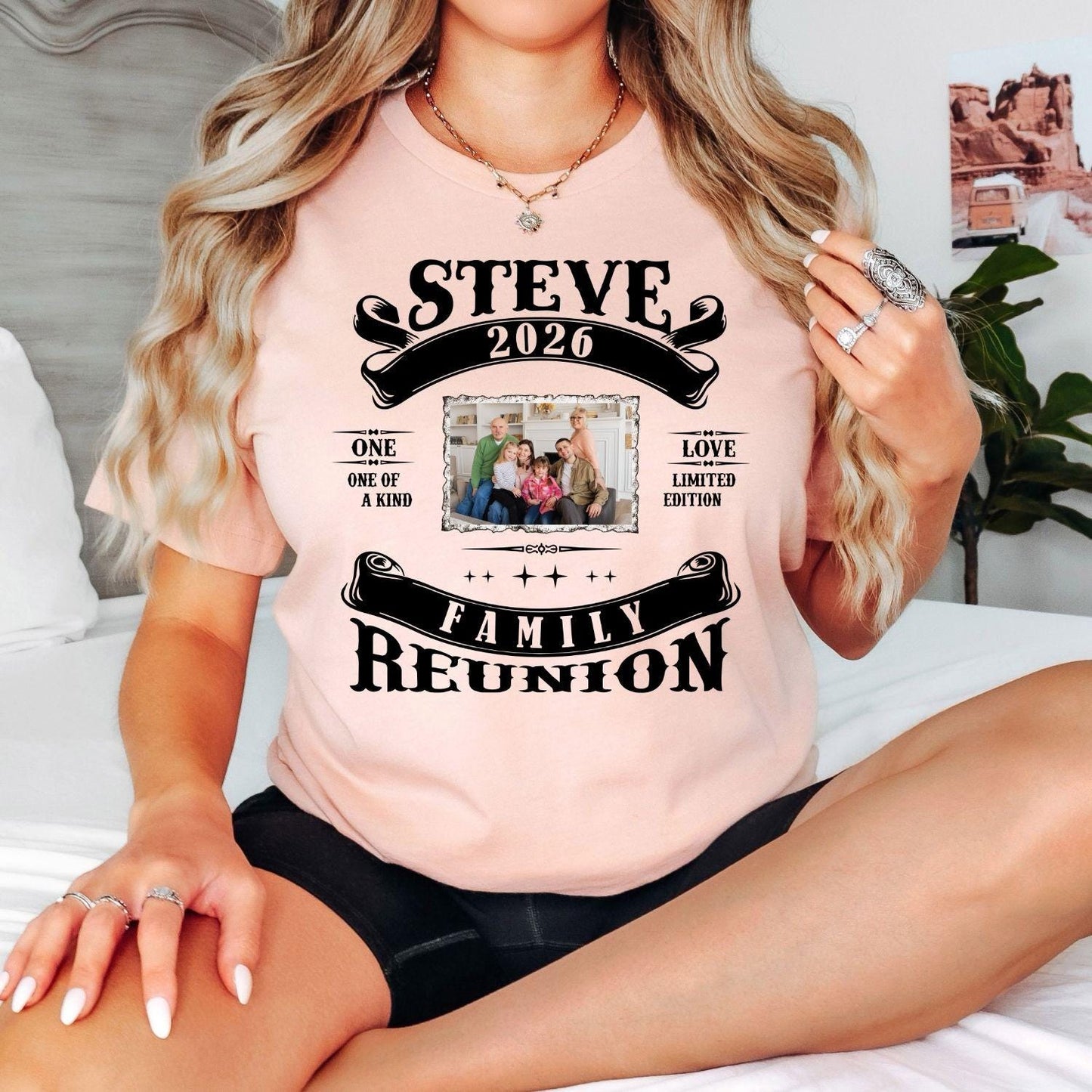 Personalized Family Reunion Shirt, Custom Photo Shirt, Family Name Reunion Tee, Custom Picture T Shirt, Family Gathering Gift