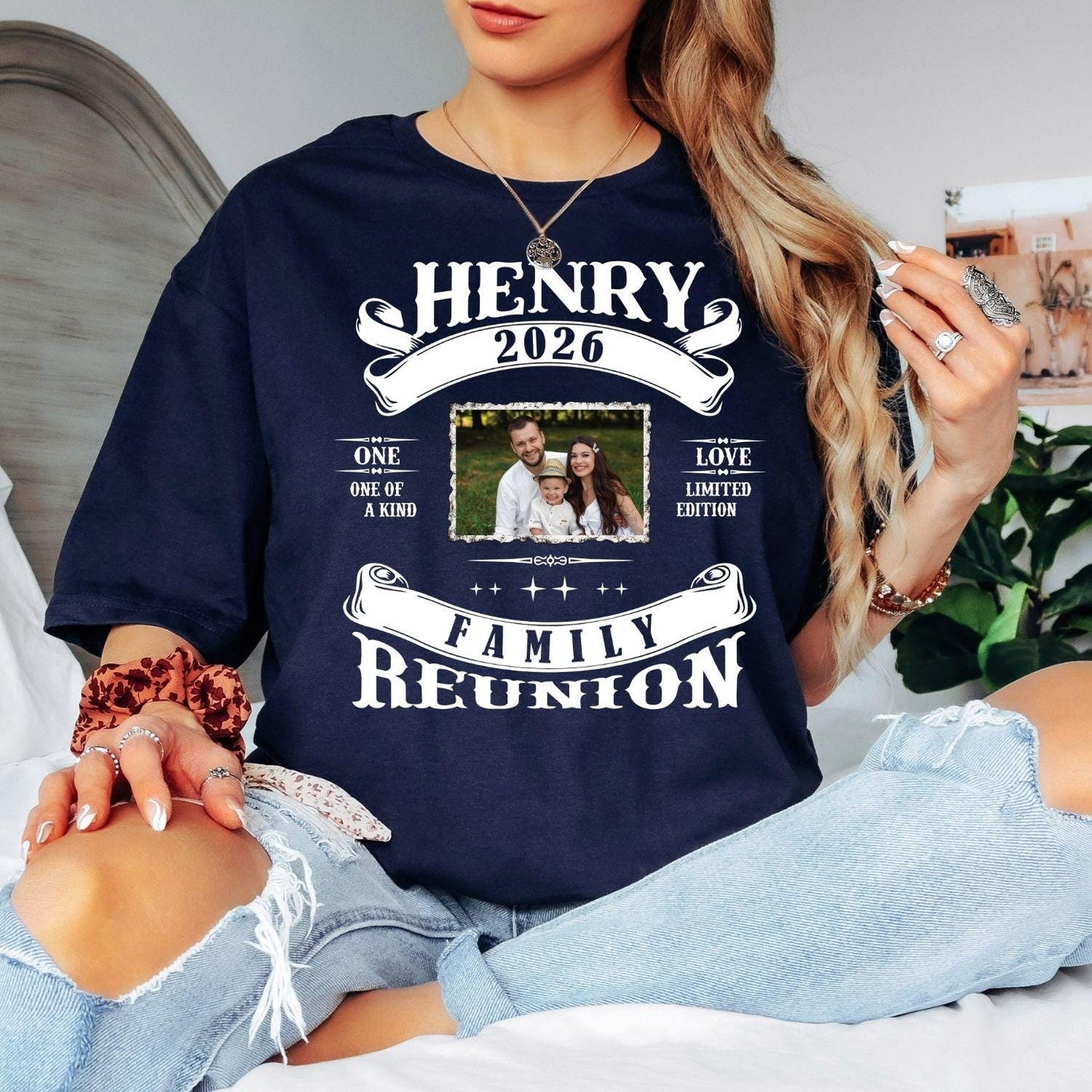 Personalized Family Reunion Shirt, Custom Photo Shirt, Family Name Reunion Tee, Custom Picture T Shirt, Family Gathering Gift