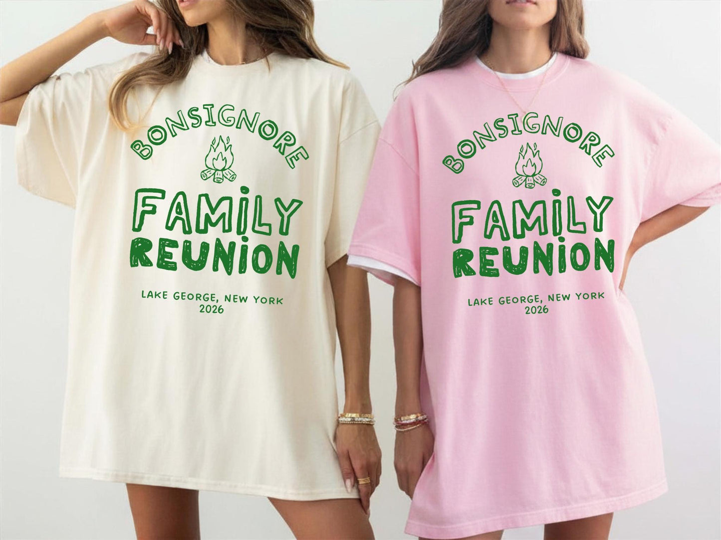 Personalized Family Reunion Camping Shirts, Custom Location Family Vacation Shirts, Matching Tshirts, Lake Trip 2026, Cousins Camp Weekend