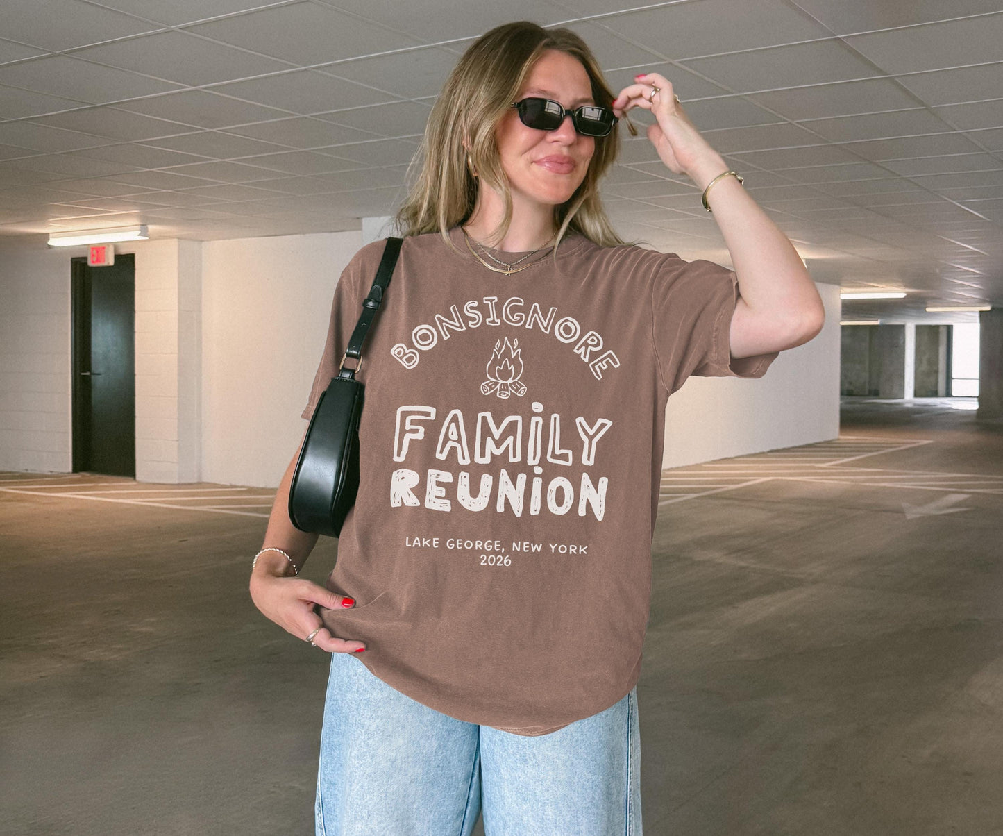 Personalized Family Reunion Camping Shirts, Custom Location Family Vacation Shirts, Matching Tshirts, Lake Trip 2026, Cousins Camp Weekend
