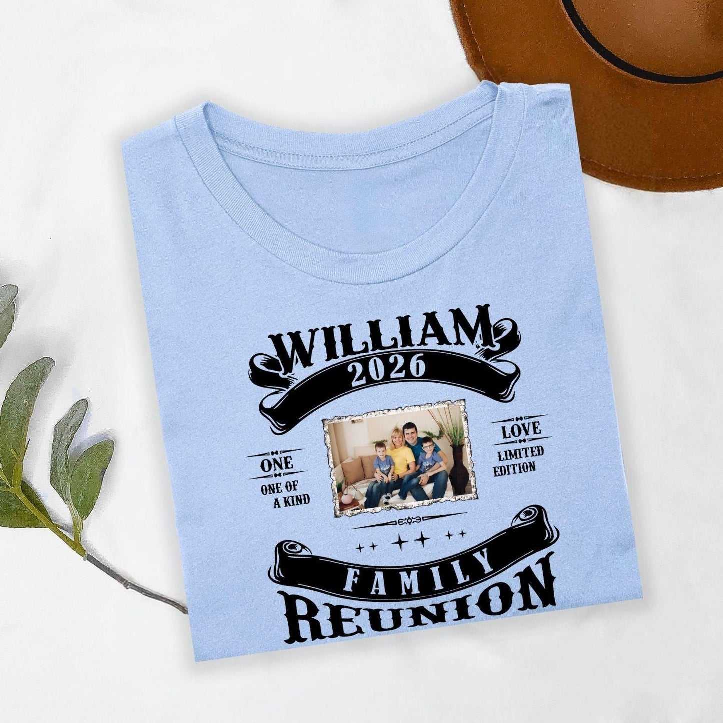 Personalized Family Reunion Shirt, Custom Photo Shirt, Family Name Reunion Tee, Custom Picture T Shirt, Family Gathering Gift