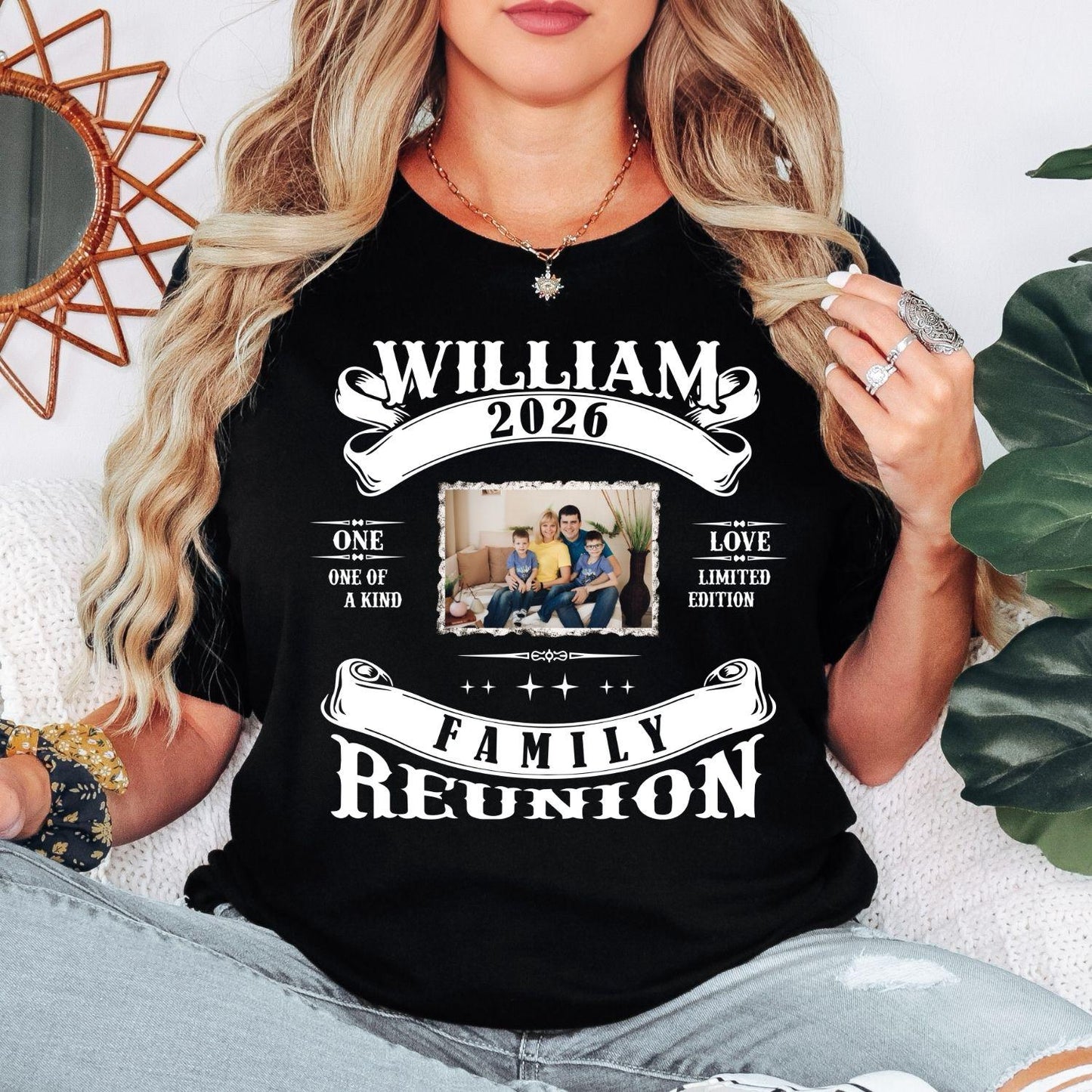 Personalized Family Reunion Shirt, Custom Photo Shirt, Family Name Reunion Tee, Custom Picture T Shirt, Family Gathering Gift