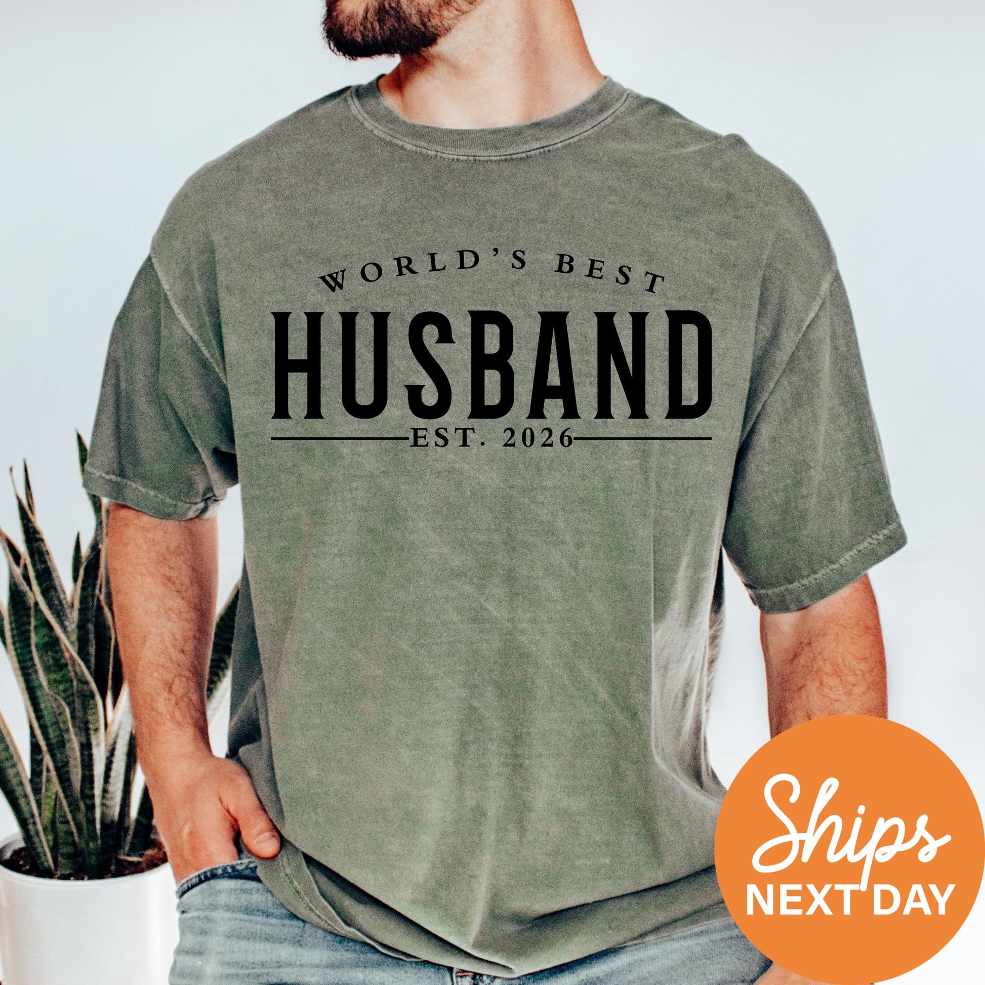 Custom Husband Shirt | Casual Funny Dad Tee | Unisex Relaxed Fit Apparel