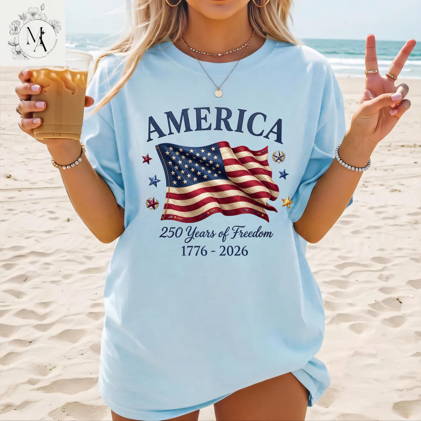USA 250th Anniversary Shirt | Patriotic 4th Of July Family Tee | America 250 Years Independence Day Shirt
