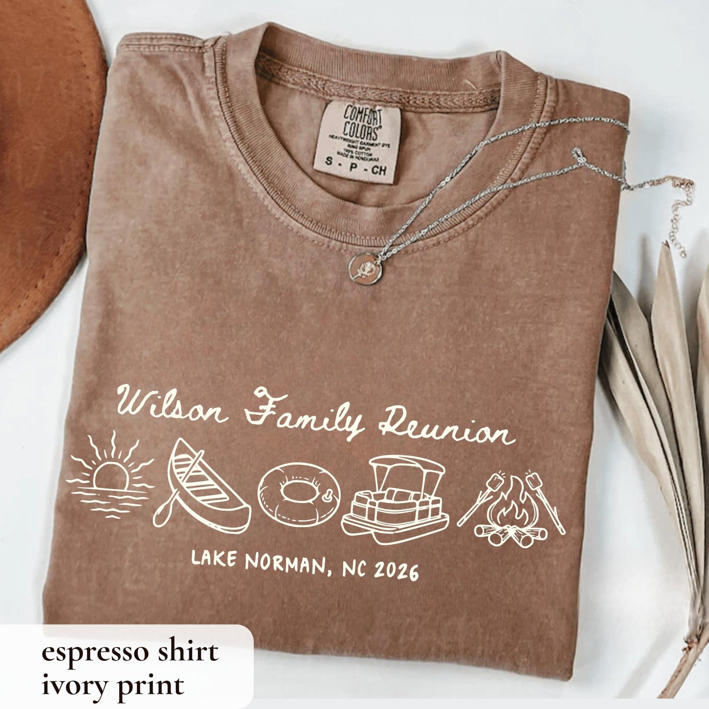 Custom Family Reunion Shirts Matching Lake Vacation Tees Personalized Family Name